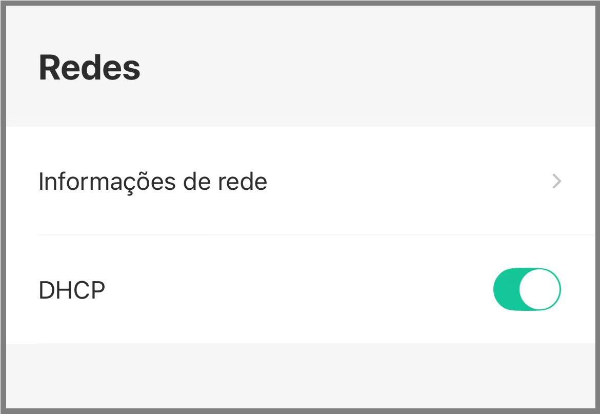 Configurações de Redes